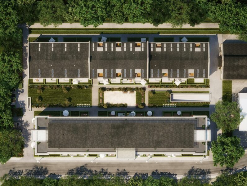 Berlin - Parkinsel Eiswerder - Architektur 3D Visualisierung - Architekturvisualisierungen