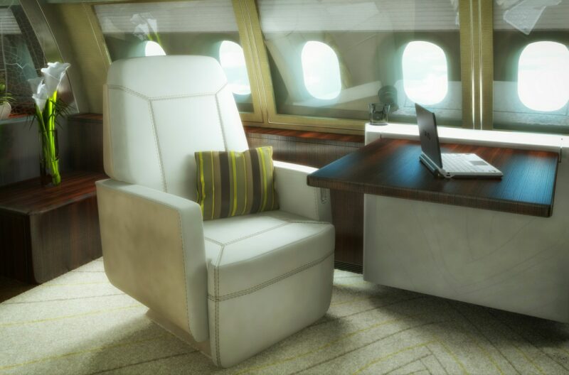 Airplane Interiors - 3D Visualisierung - Flugzeug-Interieurs