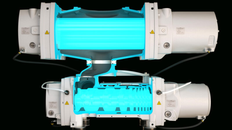 Leybold Vacuum - Dryvac Systems - Produktvisualisierung - 3D Rendering