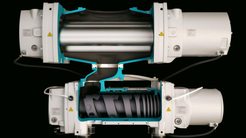 Leybold Vacuum - Dryvac Systems - Produktvisualisierung - 3D Rendering