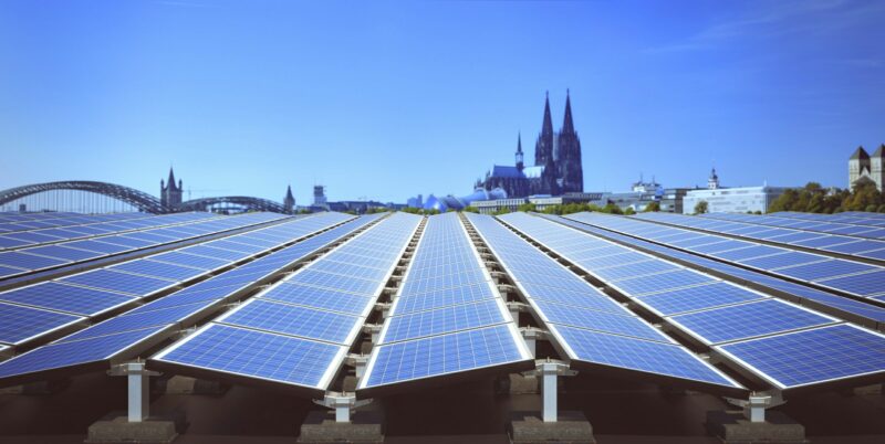 Produktvisualisierung Artikelrendering - Rendering of Solar mounting systems